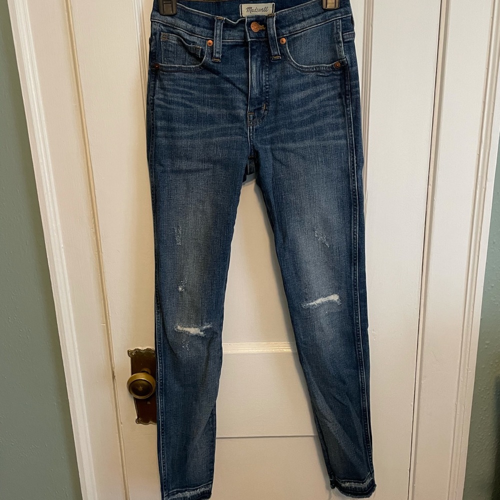Madewell 9” High Rise Skinny Jeans